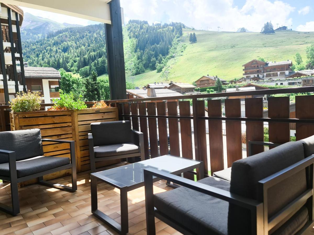 Appt Les Granges - Vue Montagne Et Village, Centre La Clusaz - Aravistour Esterno foto